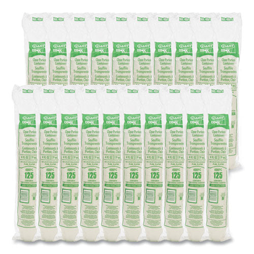 4oz Dart Conex Complements Portion/medicine Cups, Clear, 2500/cs