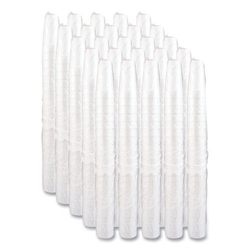 24oz 24J16 DART Foam Drink Cups, Hot/cold, White, 500/cs