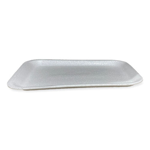 9.5x7.25x0.5, #4S, Meat Trays, GEN, White, 500/CS