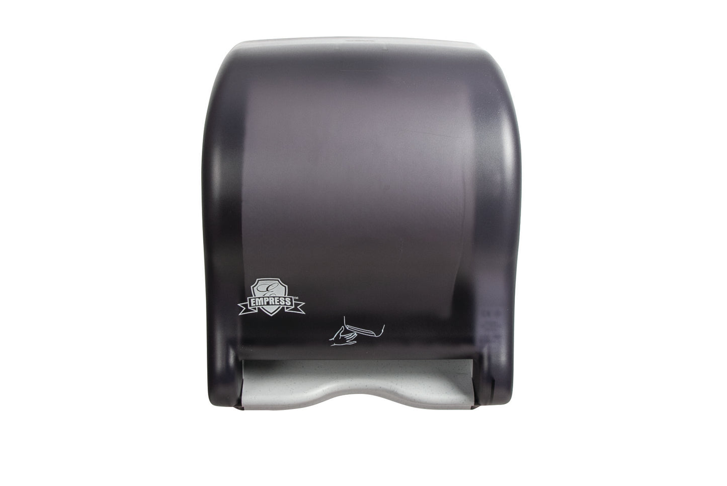 Empress Dispenser for Hardwound Towel Black, Electronic Hands Free 1 PK