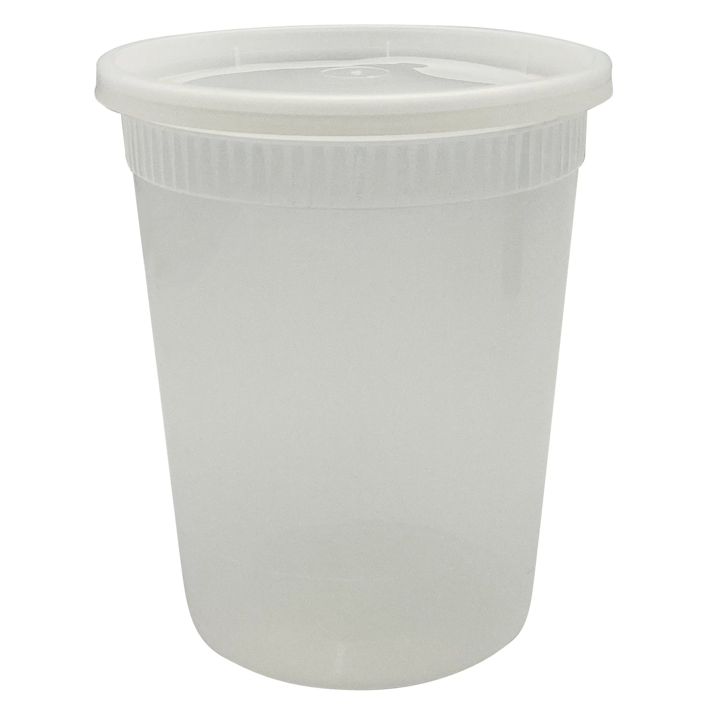 32oz Heavy Duty Deli Containers, Clear, Combo Pack Empress 240/cs