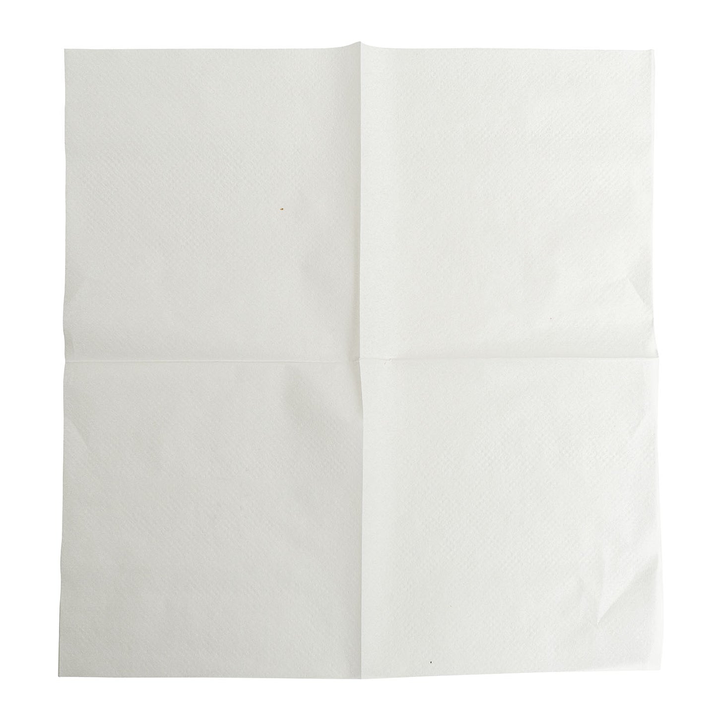 9x9 Hawthorn Premium Beverage Napkin 1-Ply, White, 1/CS/400