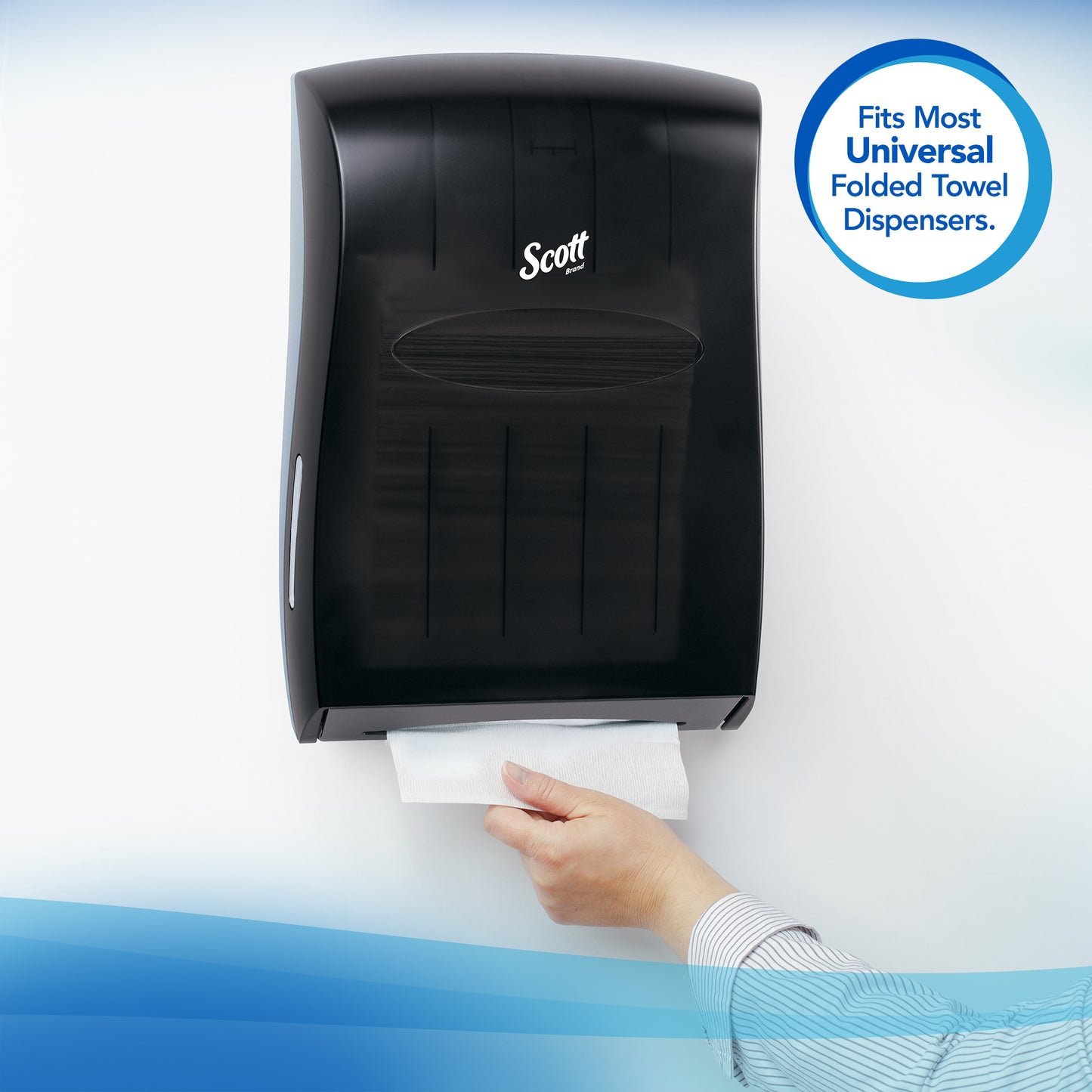 Scott Paper Multifold Towel, White, 4000/cs