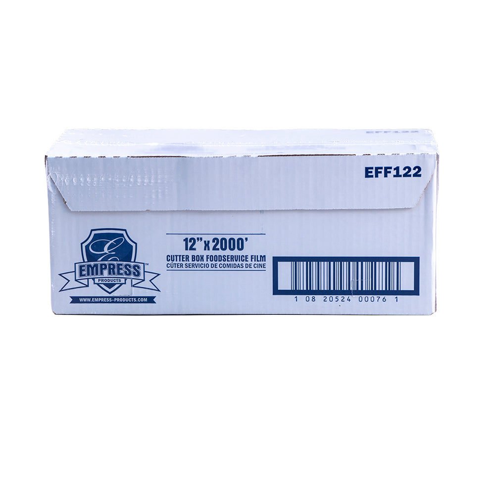 12x2000 ft Empress PVC Cutter Box Film, 1 Roll