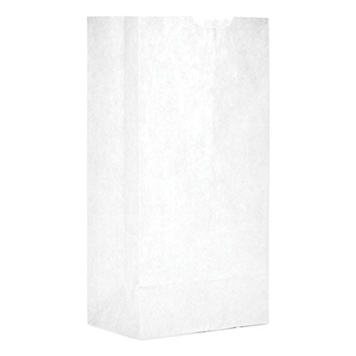 #4 Grocery Paper Bag 5x3.33x9.75 White 500/Bundle