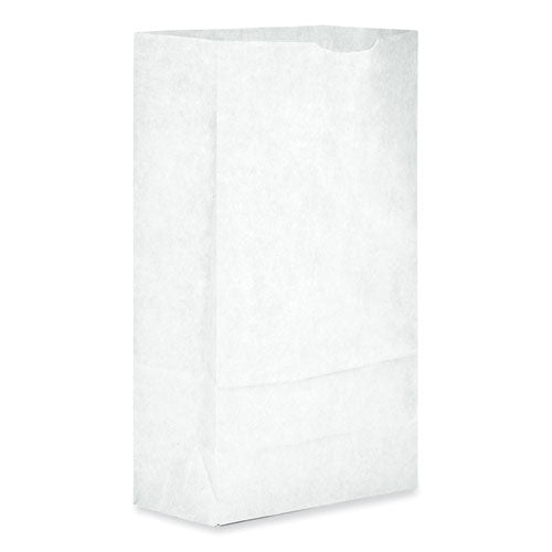 #6 Grocery Paper Bag 6x3.63x11.06 White 500/Bundle