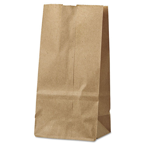 #2 Grocery Paper Bag 4.31x2.44x7.88 Natural 500/Bundle