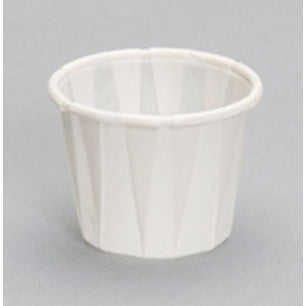 Paper Portion Cup, White, 1oz, 5000/cs