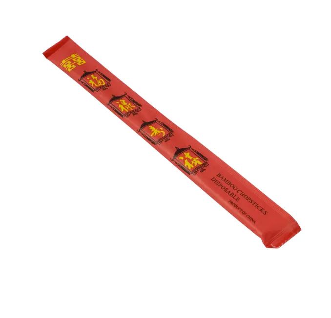 A03 Red Chopsticks, Durable Disposable Chopsticks, 1000/cs