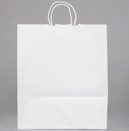 60# Duro Missy Basis Twist Handle Bag 10x5x13 White 250/cs