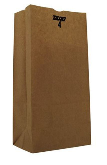 #4 Duro Dubl Life 30# Basis SOS Bag Kraft 5x3.1x9.7 500/cs
