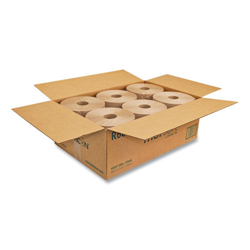 8x800 Morsoft Universal Roll Towels, 1-Ply, Brown, 6 Rolls/cs