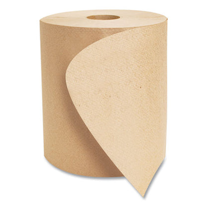 8x800 Morsoft Universal Roll Towels, 1-Ply, Brown, 6 Rolls/cs