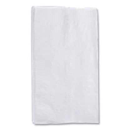 15x17 Boardwalk 1/8-Fold Dinner Napkins, 2-Ply, White, 3000/cs