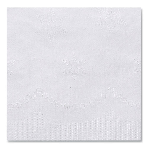 15x17 Boardwalk 1/8-Fold Dinner Napkins, 2-Ply, White, 3000/cs