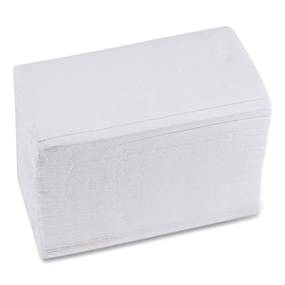 15x17 Boardwalk 1/8-Fold Dinner Napkins, 2-Ply, White, 3000/cs