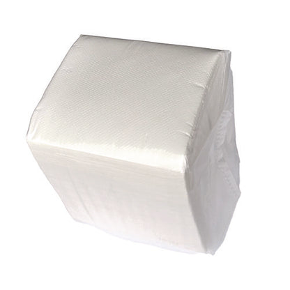 Cocktail Napkins, 1-Ply, 9w X 9d, White, 500/pack, 8 Packs/carton