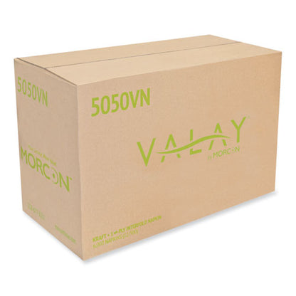 6.3x8.85 Morcon Interfolded Napkins, 1-Ply, Kraft, 6,000/cs