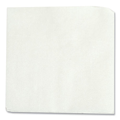 9x9 Morcon Beverage Napkins, 1-ply, White, 4000/cs