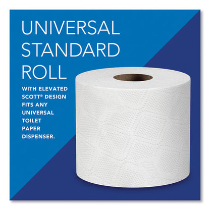 Scott Essential Standard Roll Bathroom Tissue, Septic Safe, 2-Ply, White, 550/Roll, 20 Rolls/cs