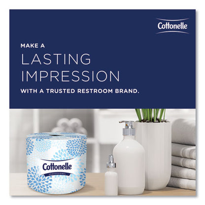 Cottonelle 2-Ply Bathroom Tissue for Business, Septic Safe, White, 451 Sheets/Roll, 60 Rolls/cs