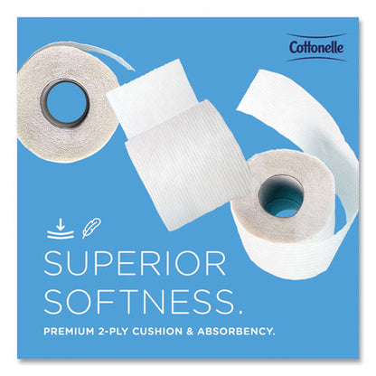 Cottonelle 2-Ply Bathroom Tissue for Business, Septic Safe, White, 451 Sheets/Roll, 60 Rolls/cs