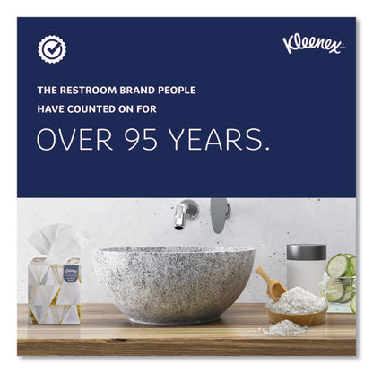 Kleenex White Facial Tissue for Business, 2-Ply, White, Pop-Up Box, 100 Sheets/Box, 36 Boxes/Carton