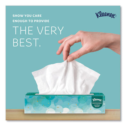 Kleenex White Facial Tissue for Business, 2-Ply, White, Pop-Up Box, 100 Sheets/Box, 36 Boxes/Carton