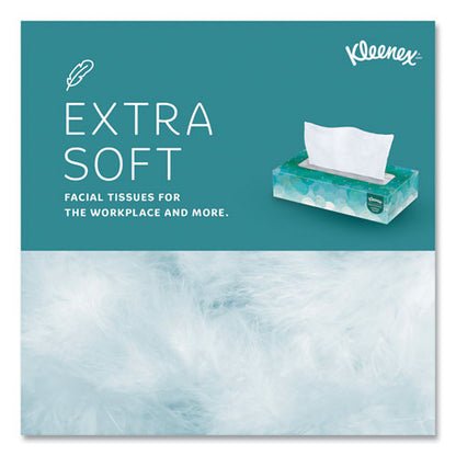 Kleenex White Facial Tissue for Business, 2-Ply, White, Pop-Up Box, 100 Sheets/Box, 36 Boxes/Carton