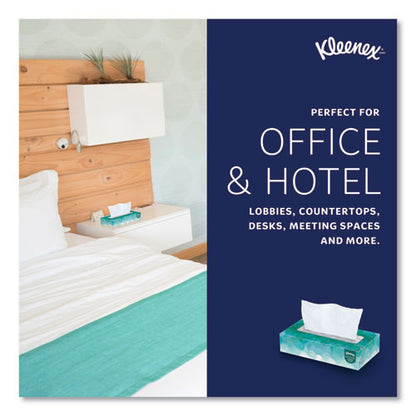 Kleenex White Facial Tissue for Business, 2-Ply, White, Pop-Up Box, 100 Sheets/Box, 36 Boxes/Carton
