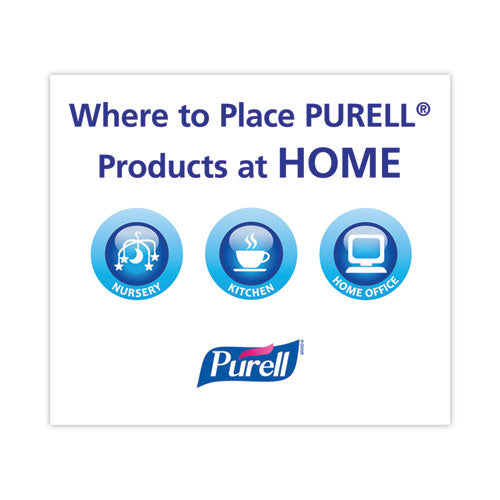 12oz PURELL Advanced Hand Sanitizer Refreshing Gel, Pump Bottle, Clean Scent, 12/cs