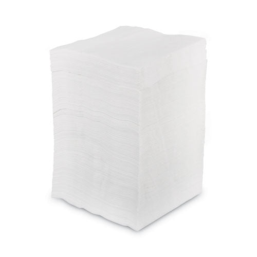 11.8x11.2 Boardwalk Lunch Napkins, 1/4-Fold, 1-Ply, White, 6,000/cs