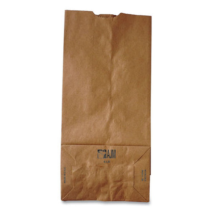 #6 General Grocery Paper Bag #6 Size 6x3.63x11.06 Natural 500/Bundle