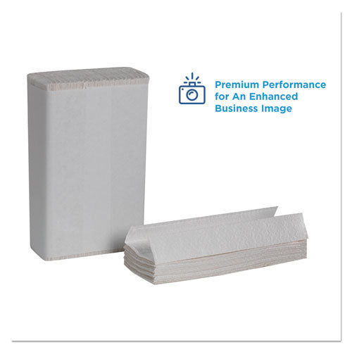 10.1x12.7 GEORGIA PACIFIC Pacific Blue Select C-Fold Paper Towels, 2-Ply, White, 120/PK, 12 Packs/ct