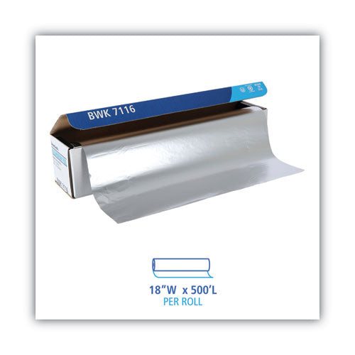 18x500 ft Standard Aluminum Foil Roll, 63 Gauge 1 Roll