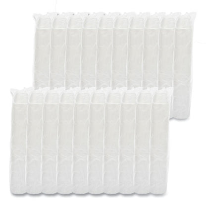 6oz Squat Foam Containers Cups 6SJ12 White Dart 1000/cs