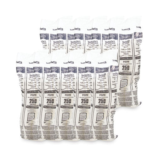 1.5oz Solo Polystyrene Portion Cups, Translucent, 2500/cs