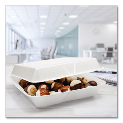 9.25x9.5x3 Dart Foam Hinged Lid Containers, 200/ct