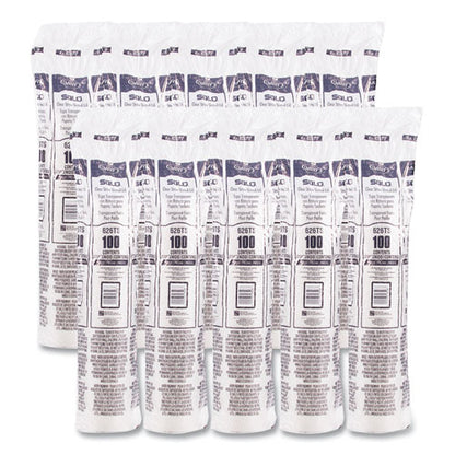 16-24oz SOLO Pete Flat Straw-Slot Cold Cup Lids, Clear, 100/pack, 10 Packs/ct