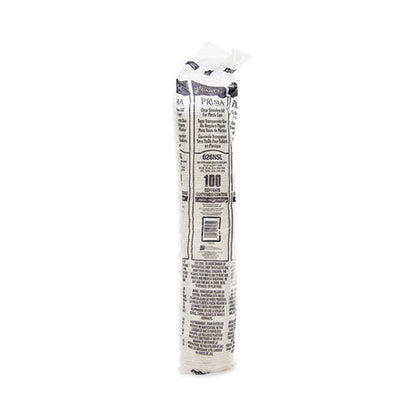 12-26oz Dart Prima Strawless Plastic Lids, Clear, 1,000/ct