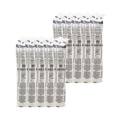 12-26oz Dart Prima Strawless Plastic Lids, Clear, 1,000/ct
