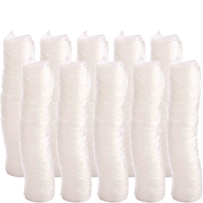 4oz Dart Plastic Lids, Vented, Translucent, 100/pk, 10 Packs/ct