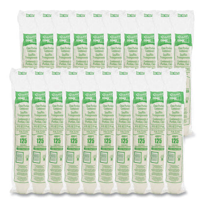 4oz Dart Conex Complements Portion/medicine Cups, Clear, 2500/cs