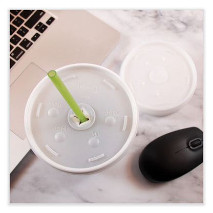 32-44-60oz Dart Lids For Foam Cups And Containers, Translucent, 1,000/cs