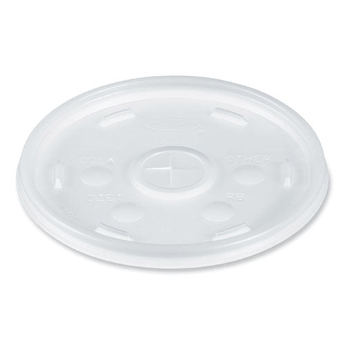 8-32oz Dart Cold Cup Lids, Fits Cups/Containers, Translucent, 1000/cs