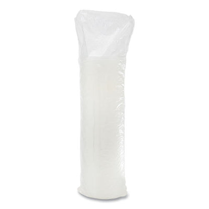 12-24oz Dart Plastic Lids, Hot/cold Foam Cups, Straw-Slot Lid, White, 1000/cs