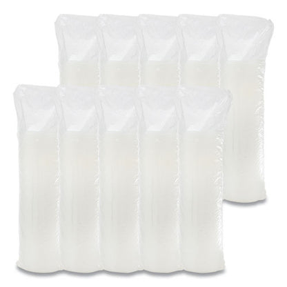 12-24oz Dart Plastic Lids, Hot/cold Foam Cups, Straw-Slot Lid, White, 1000/cs
