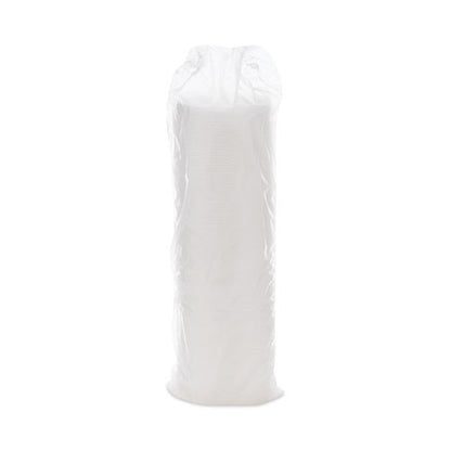 12-24oz Dart Plastic Lids, Fits Foam Cups, Vented, Translucent, 100/pk, 10 Packs/ct