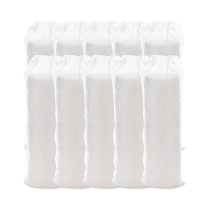 12-24oz Dart Plastic Lids, Fits Foam Cups, Vented, Translucent, 100/pk, 10 Packs/ct