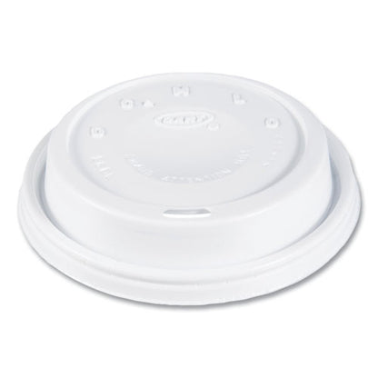 12-24oz SOLO Cappuccino Dome Sipper Lids, Cups, White, 1,000/ct